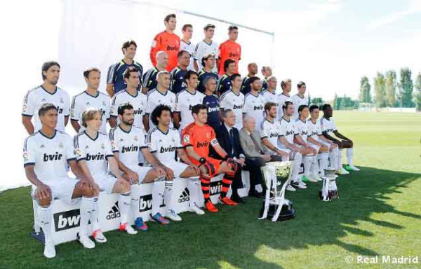 Real Madrid llevó a cabo la foto oficial.