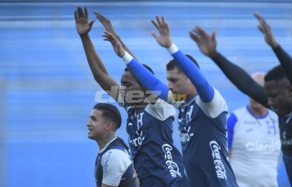 FOTOS: !Se completó la Selección de Honduras y Coito ya trabaja la táctica!
