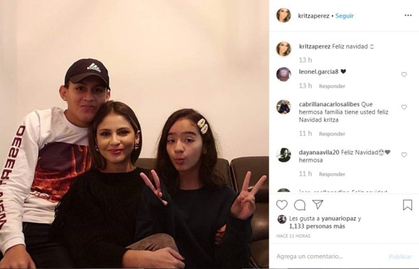 En familia y con mucha elegancia, así pasaron la navidad los famosos de Honduras