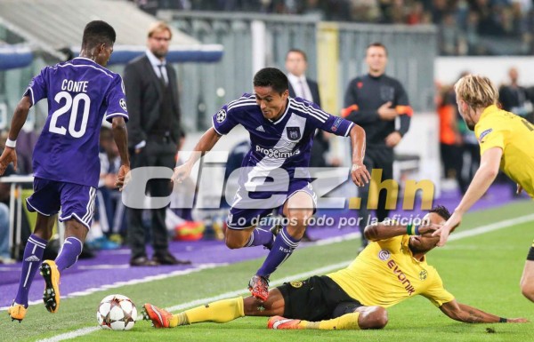 La evolución del hondureño Andy Najar en fotografías