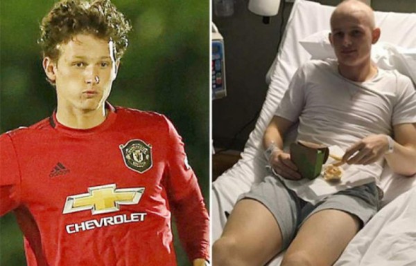 Admirable: Max Taylor fue convocado con el Manchester United luego de superar un cáncer testicular