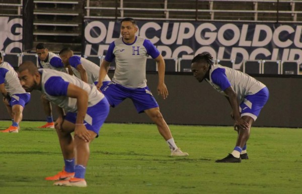Galería: Así fue el entrenamiento de Honduras antes de enfrentar a Jamaica