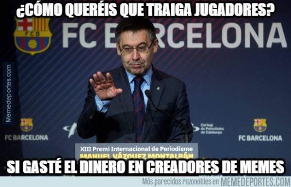Los memes que arrasan en las redes sociales del escándalo de Bartomeu y el Barcelona