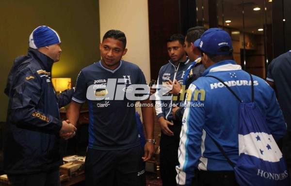 El ambiente en concentración de Honduras a un día de su debut