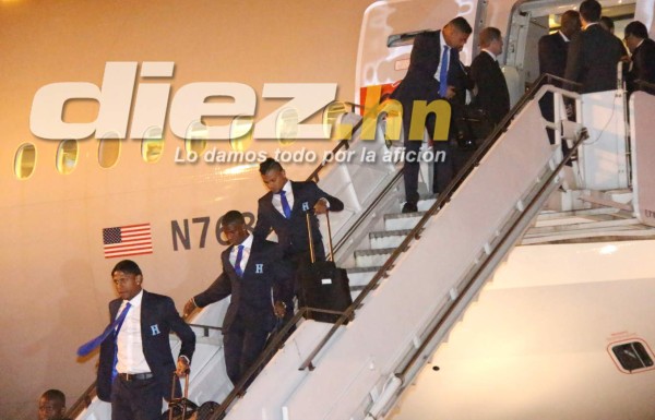 La Selección de Honduras ya está en Brasil