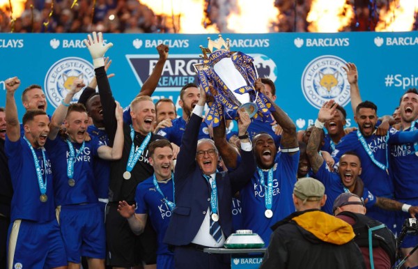 Las mejores imágenes de la celebración del Leicester City por su título en la Premier League