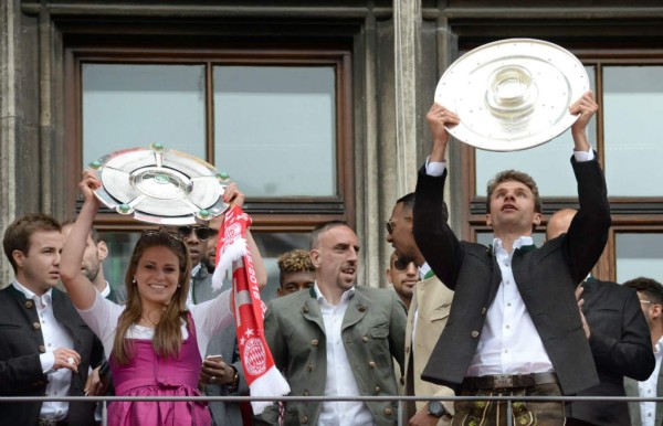 La espectacular celebración del Bayern Munich con su gente en la ciudad