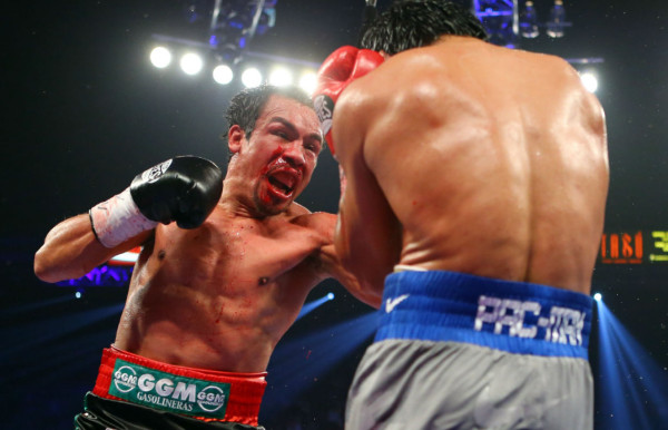 Márquez noqueó a Pacquiao en una pelea emocionante AQUÍ LAS MEJORES IMÁGENES