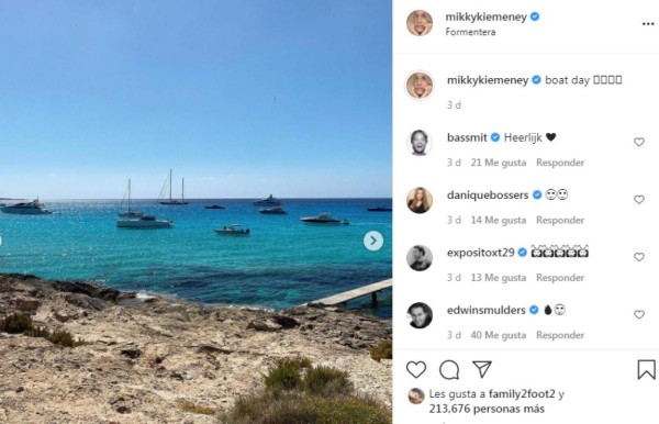 Fotos: Las vacaciones de Frenkie De Jong y su hermosa novia Mikky Kiemeney en Ibiza