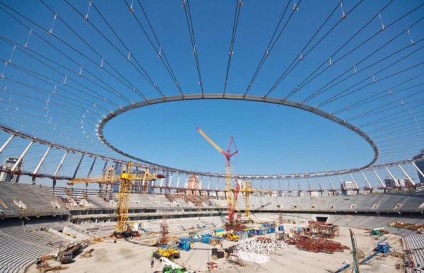 ¡ESPECTACULAR! Así es el Olímpico de Kiev que recibirá al Liverpool y Real Madrid en la final de Champions