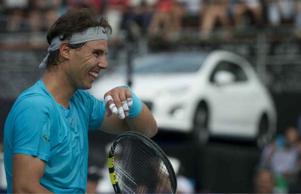 Rafael Nadal y Novak Djokovic deslumbraron en el duelo de exhibición