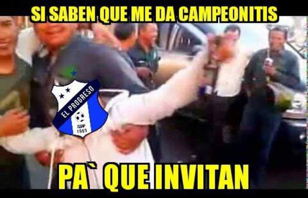 Los mejores memes de la derrota del Honduras Progreso ante Motagua
