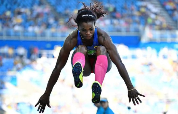 Caterine Ibarguen, la colombiana reina del salto triple
