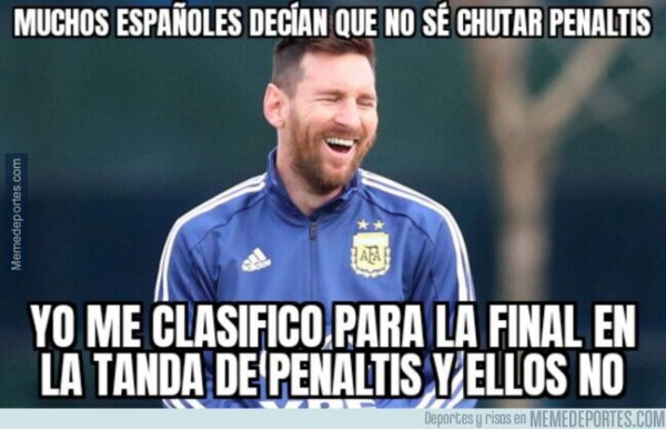 Argentina se metió a la final de la Copa América y los memes no perdonan a Messi ni a Martínez