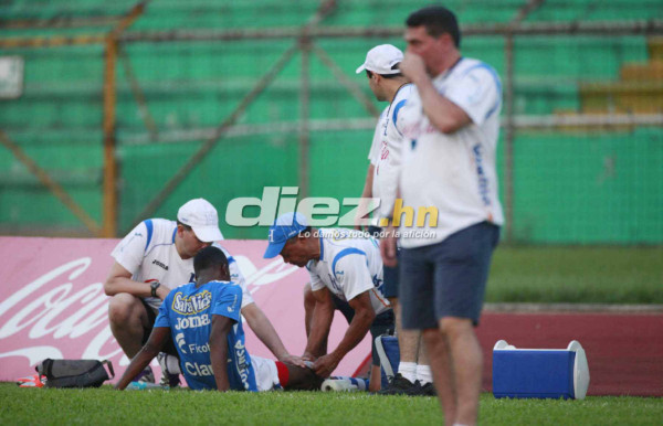 Marvin Chávez y la lesión que lo deja fuera de la Uncaf.