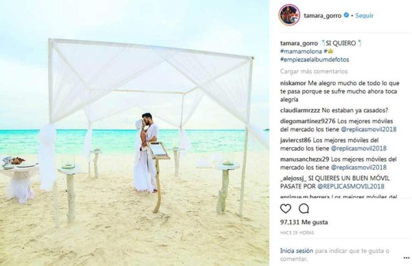 Boda privada e infartante luna de miel de Ezequiel Garay y Tamara Gorro en Maldivas