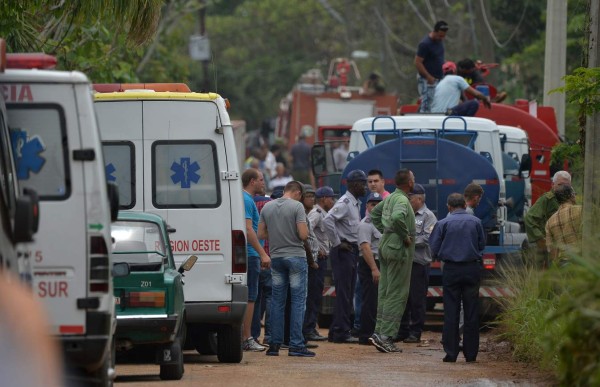 Las impactantes imágenes del accidente aéreo en La Habana, Cuba