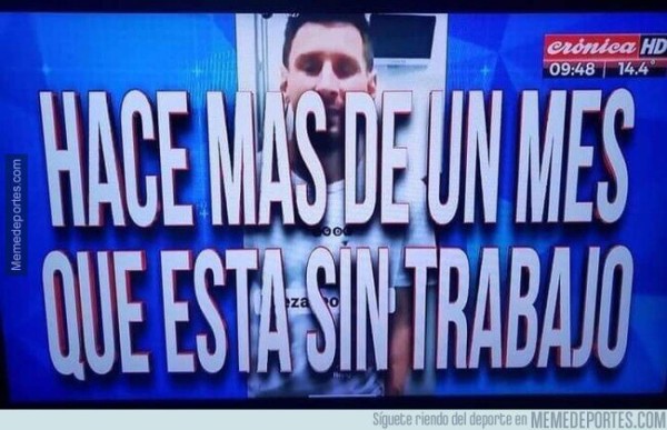 Messi fue anunciado como nuevo jugador del PSG y los memes destrozan al Barcelona