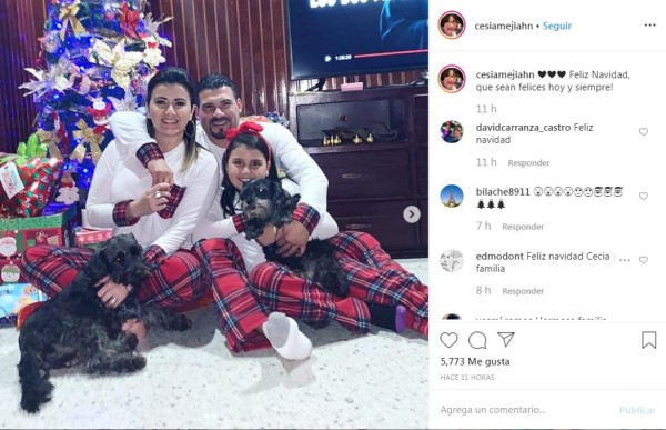 En familia y con mucha elegancia, así pasaron la navidad los famosos de Honduras