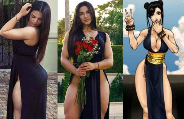 Natasha Encinosa, la explosiva modelo fitness que tiene de cabeza las redes