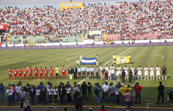 Galería de la gran final del futbol Hondureños.