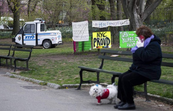 La cuarentena por coronavirus en Nueva York transforma Central Park