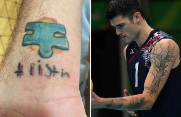 Los espectaculares tatuajes que lucen los atletas en los Juegos Olímpicos de Río 2016