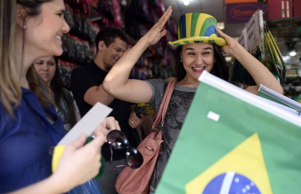 Buen ambiente se vive en brasil previo al comienzo del mundial