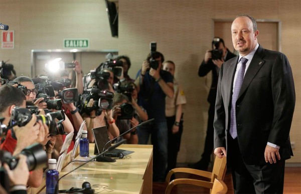El español Rafael Benítez es el nuevo entrenador del Real Madrid