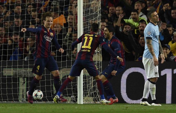 La mejores imágenes del Barcelona-Manchester City en el Camp Nou