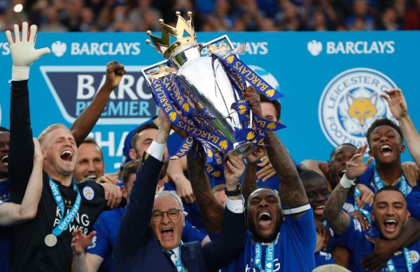 Las mejores imágenes de la celebración del Leicester City por su título en la Premier League