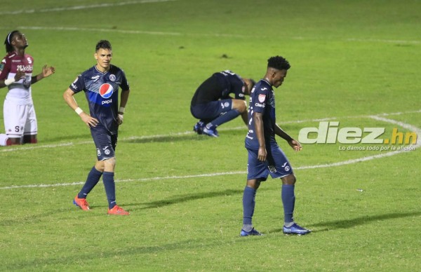 Las dolorosas imágenes de los jugadores de Motagua tras perder la final ante Saprissa