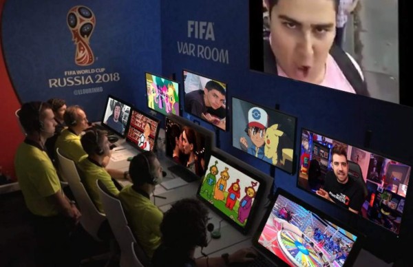 Memes: Así se han burlado en las redes sociales del VAR en el Mundial de Rusia