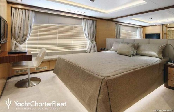 Así es por dentro el lujoso yate de 17 millones de euros que alquiló Cristiano Ronaldo