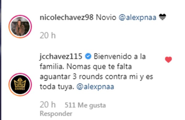 Julio César Chávez 'ofrece' a su espectacular hija: 'Aguanta tres rounds y es toda tuya'