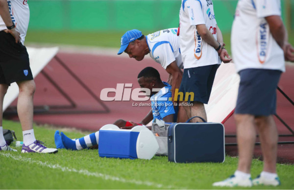 Marvin Chávez y la lesión que lo deja fuera de la Uncaf.