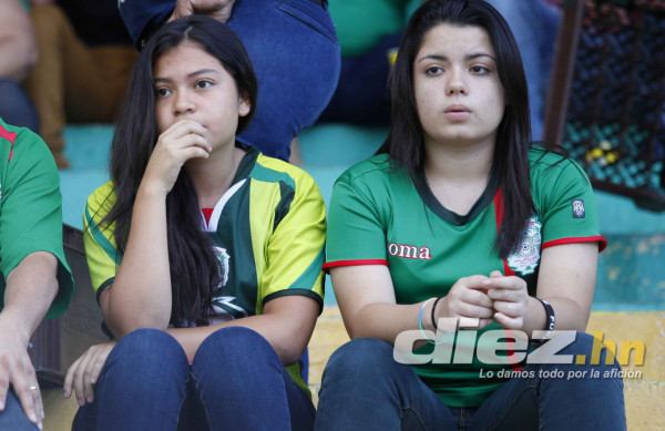 Los rostros de tristeza en Marathón tras derrota ante Olimpia