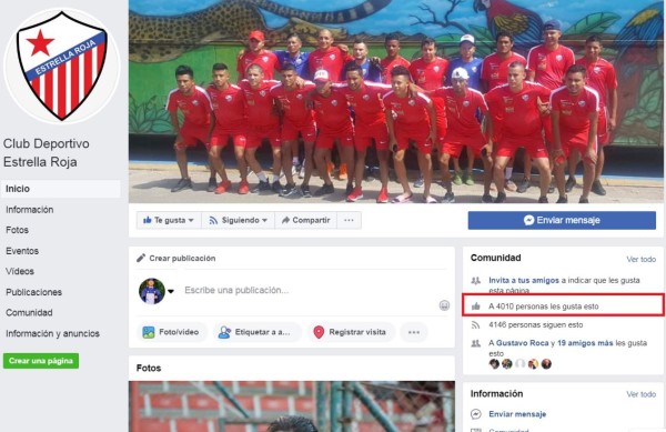 Los equipos de la Liga de Ascenso con más seguidores en su red social de Facebook