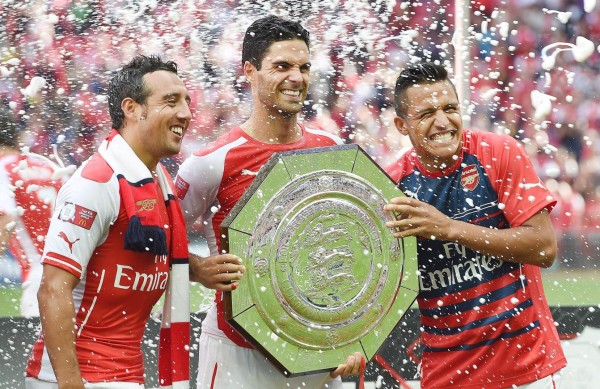 Arsenal es campeón de la Community Shield de Inglaterra