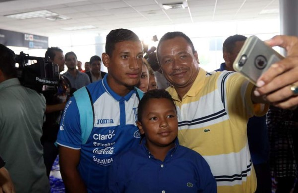 El recibimiento a la Selección de Honduras tras participar en Río 2016