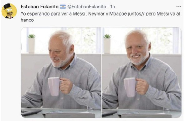 Messi hizo su debut con el PSG y los memes lo destrozan por haber sido suplente en Francia