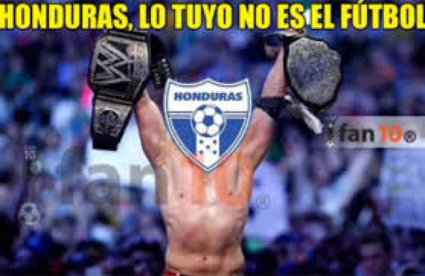 La Selección de Honduras fue goleado por México en la Copa Oro y los memes no lo perdonan