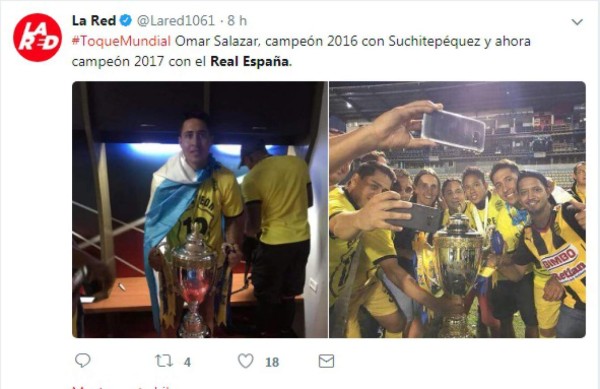 Así felicitan los medios internacionales al Real España tras levantar la 12
