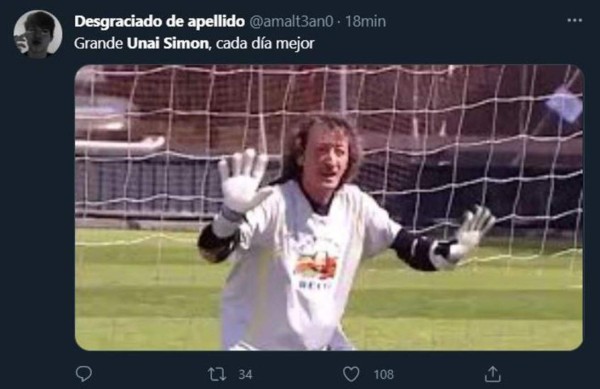 Memes: Hacen pedazos a Unai Simón, portero de España, por su terrible error en la Eurocopa