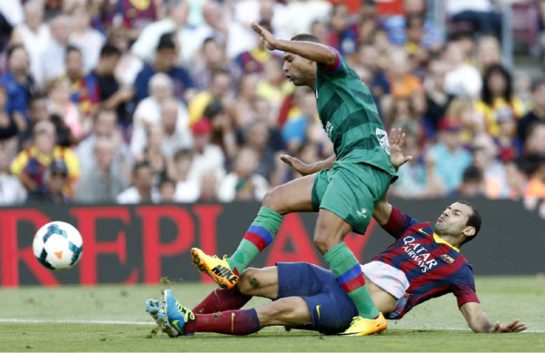 Barcelona aplasta 7-0 al Levante.