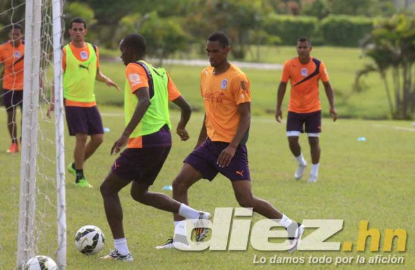 Primer entrenamiento de Jerry Bengtson con Olimpia