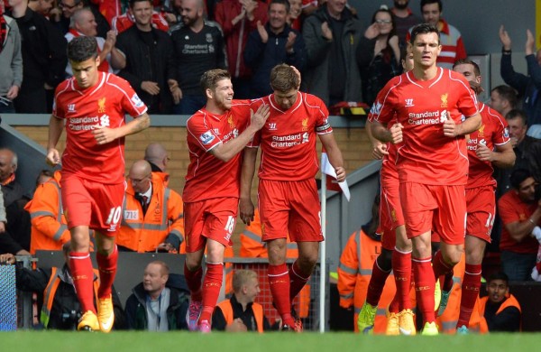 Everton le sacó un agónico empate al Liverpool en Anfield