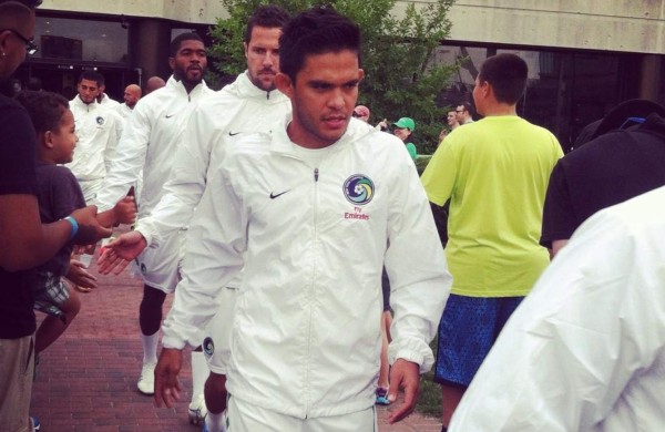 Andrés 'Ruso” Flores debutó en derrota del Cosmos en la NASL
