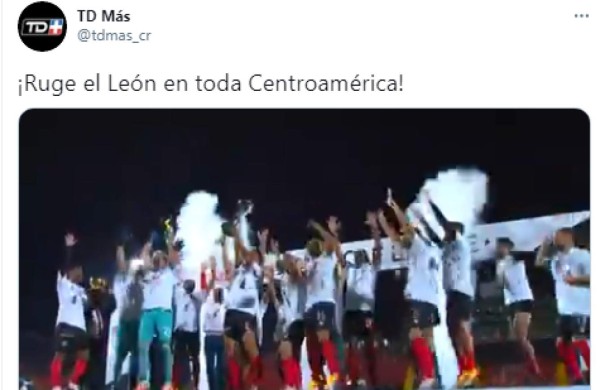 Prensa internacional sobre Alajuelense y López luego de ganar la Liga Concacaf: 'Ruge el León de Centroamérica'