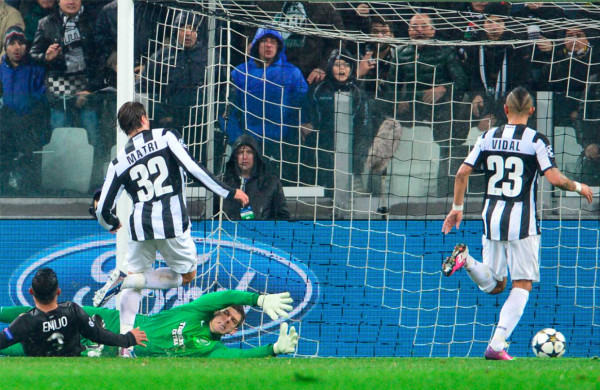 Juventus despacha al Celtic de la Champions League